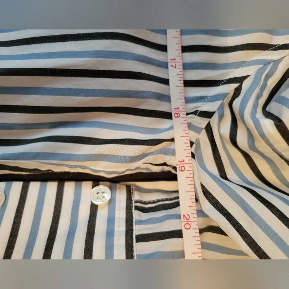 Striped Button-Up Shirt - Picture 5 of 10